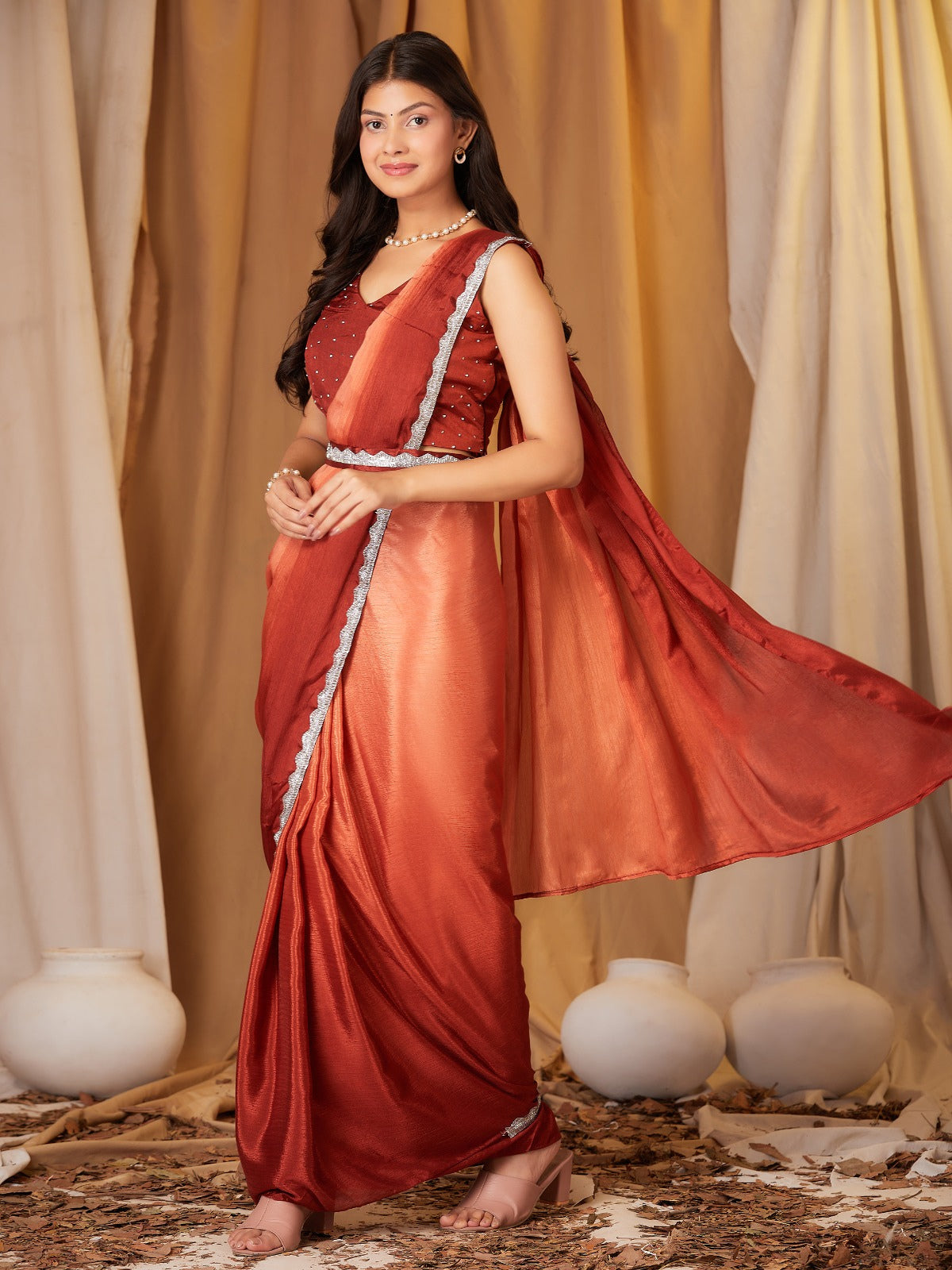 Fancy Ready To Wear Saree