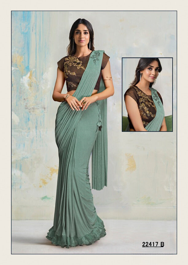 Designer Ready To Wear Saree