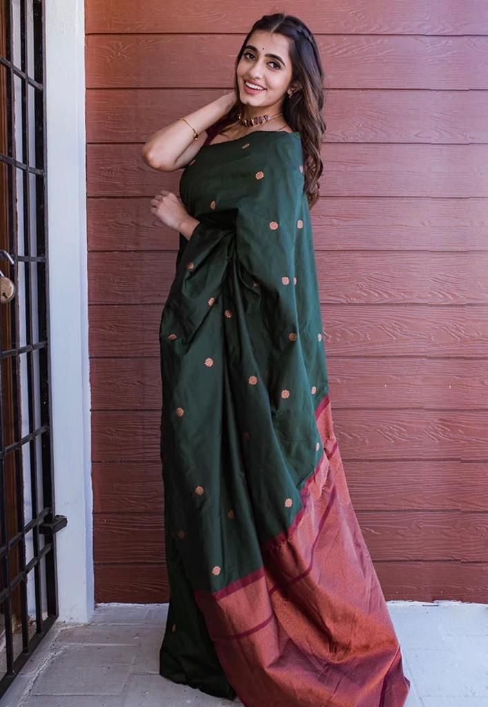 Soft Lichi Silk Saree