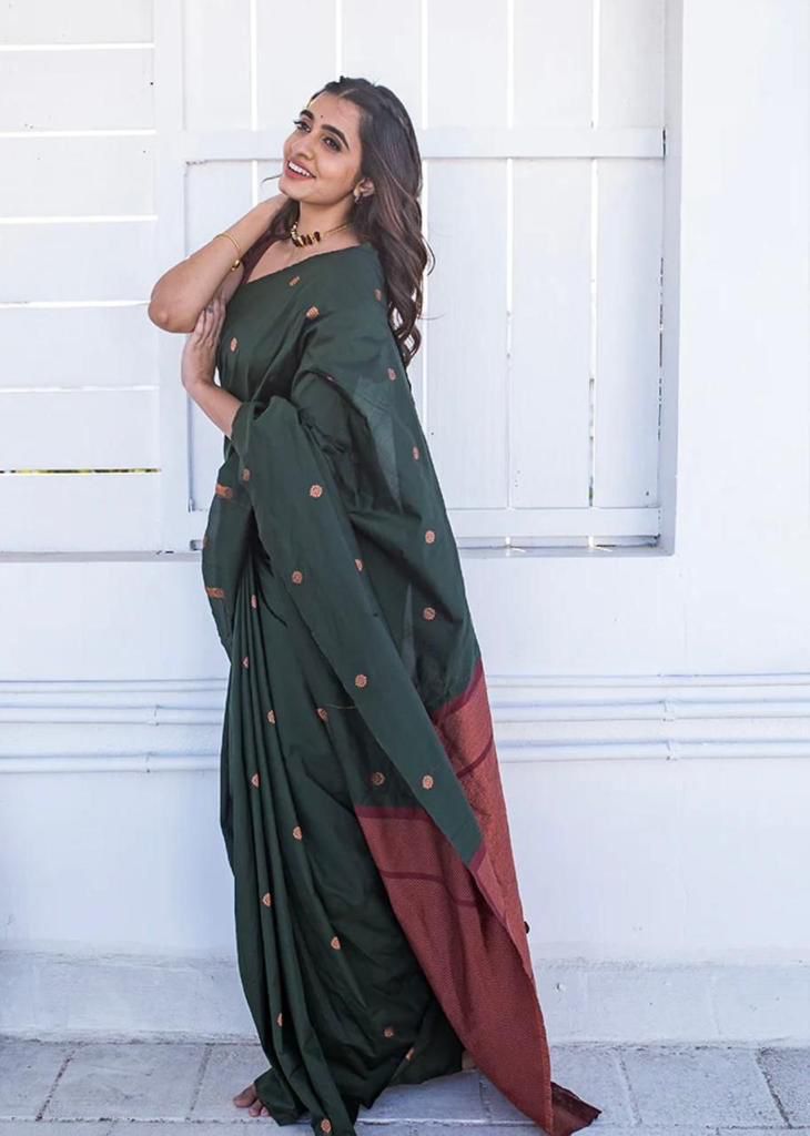 Soft Lichi Silk Saree