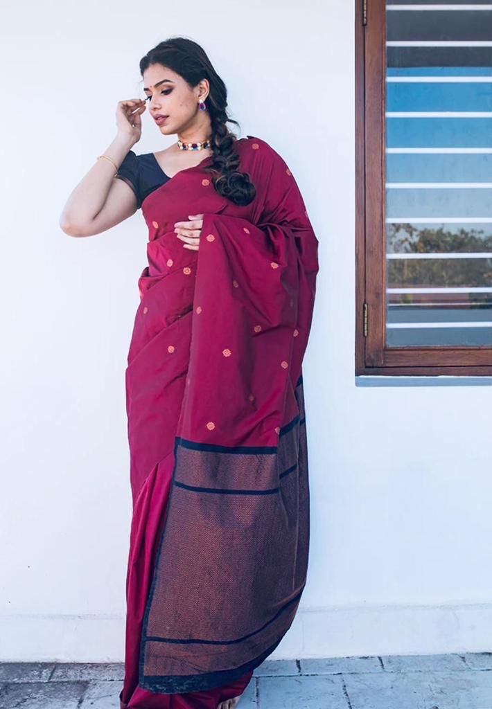 Soft Lichi Silk Saree