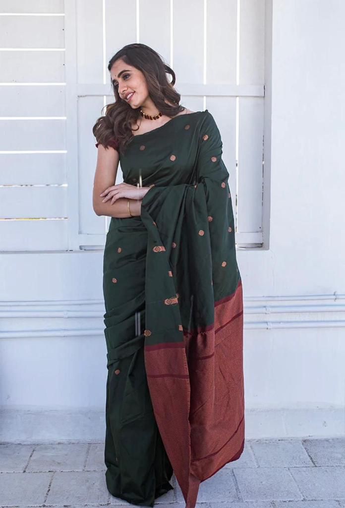 Soft Lichi Silk Saree